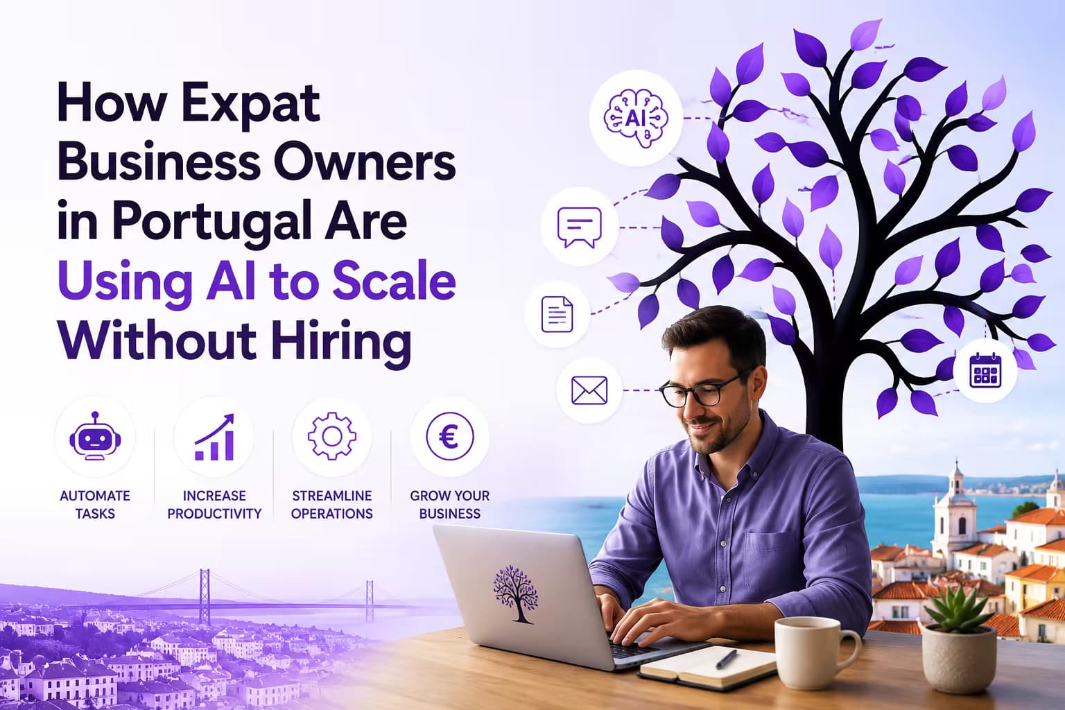 How Expat Business Owners in Portugal Are Using AI to Scale Without Hiring