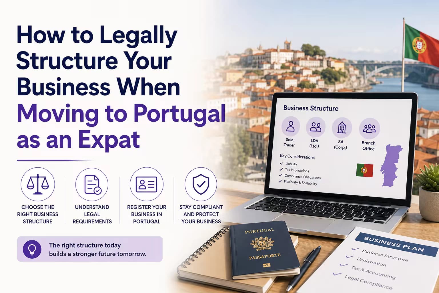 How to Legally Structure Your Business When Moving to Portugal as an Expat