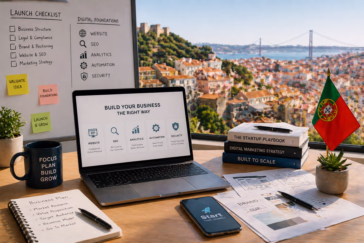 Before You Launch in Portugal: Your Business Needs These 5 Digital Foundations